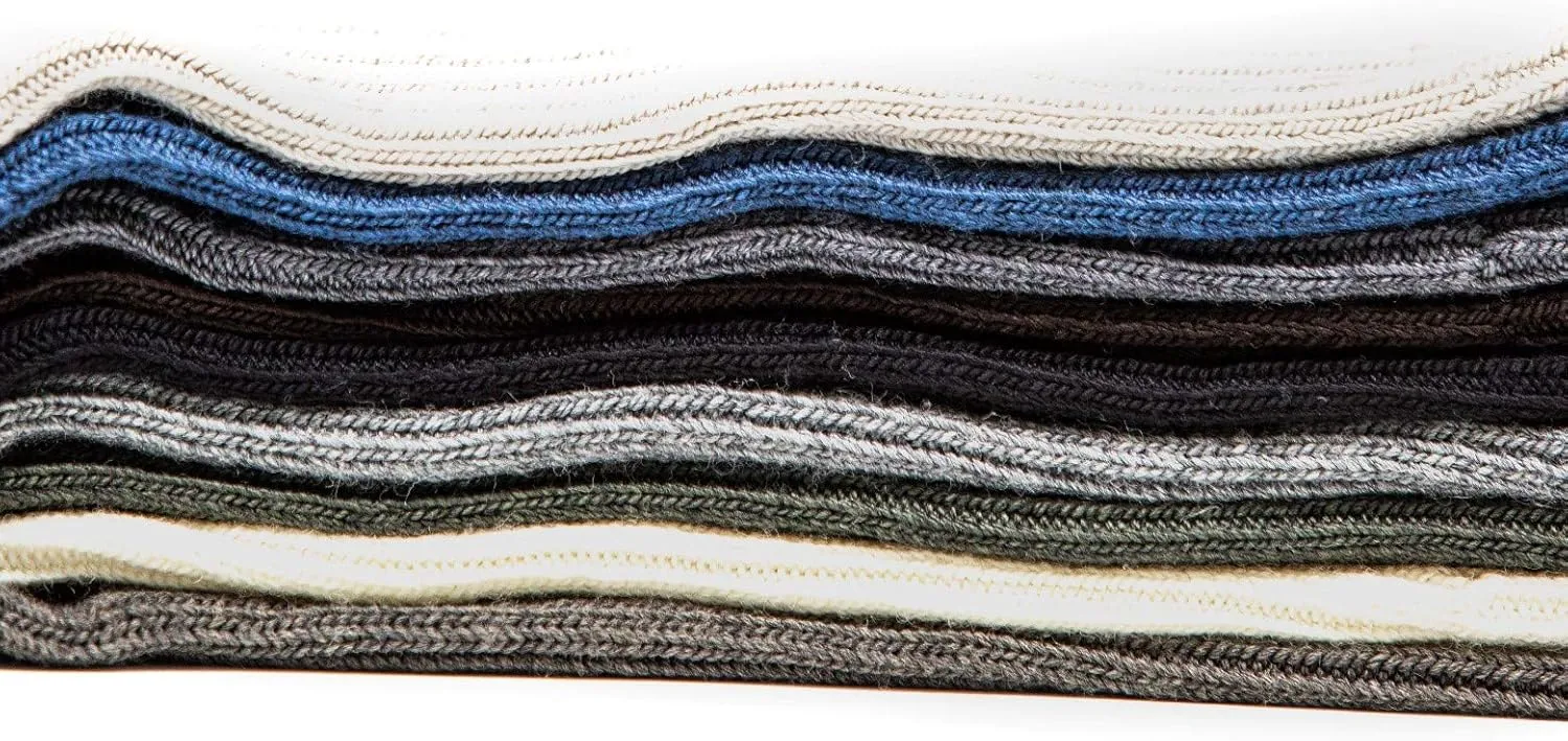 J.B. Field's 96% Merino Wool Weekender Casual Socks, Soft and Itch-free, For Hiking Trekking Running Socks, 3 Pairs