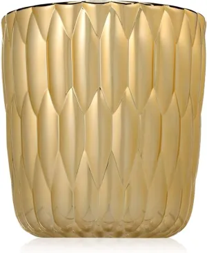 Kartell Jelly Vase by Patricia Urquiola, Pack of 2, Metallic Gold