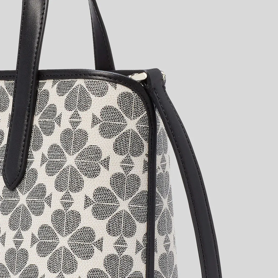KATE SPADE Signature Spade Flower Mini Tote Black Multi RB-KH425