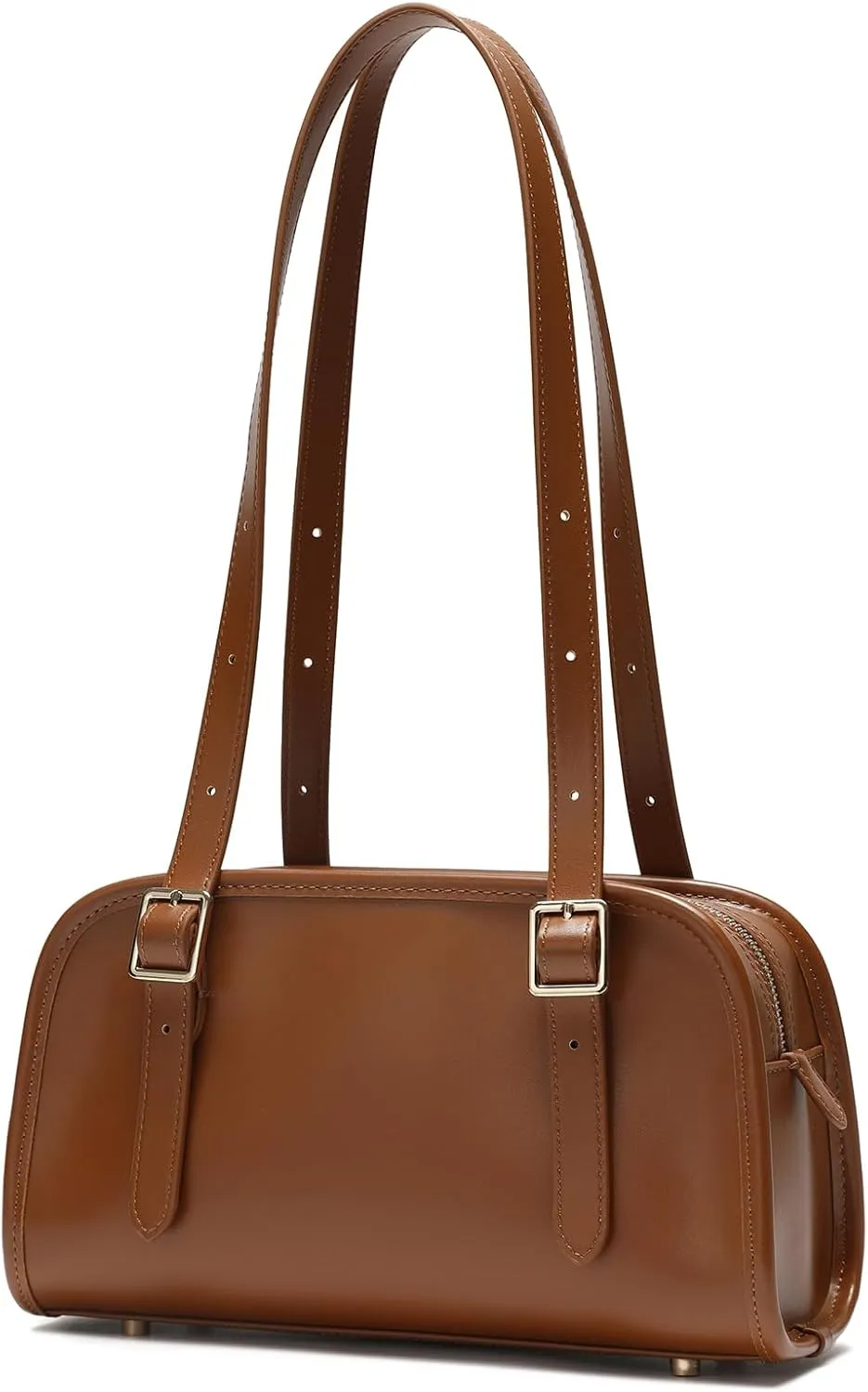 Keyli Fashion Shoulder Bags Purses for Women Vegan Leather Zipper Closure Hobo Handbags Clutch with Adjustable Strap