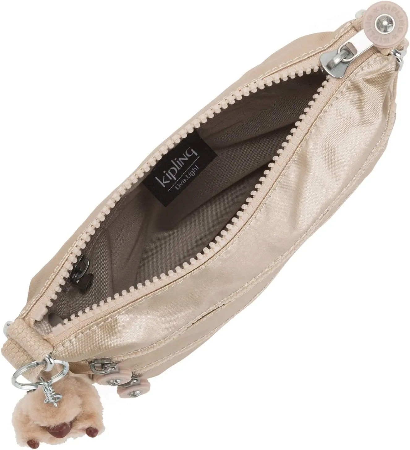 Kipling Keiko Metallic Mini Bag Starry Gold Metallic