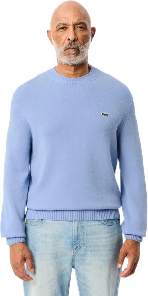 Lacoste Men's Carded Wool Crew Neck Sweater
