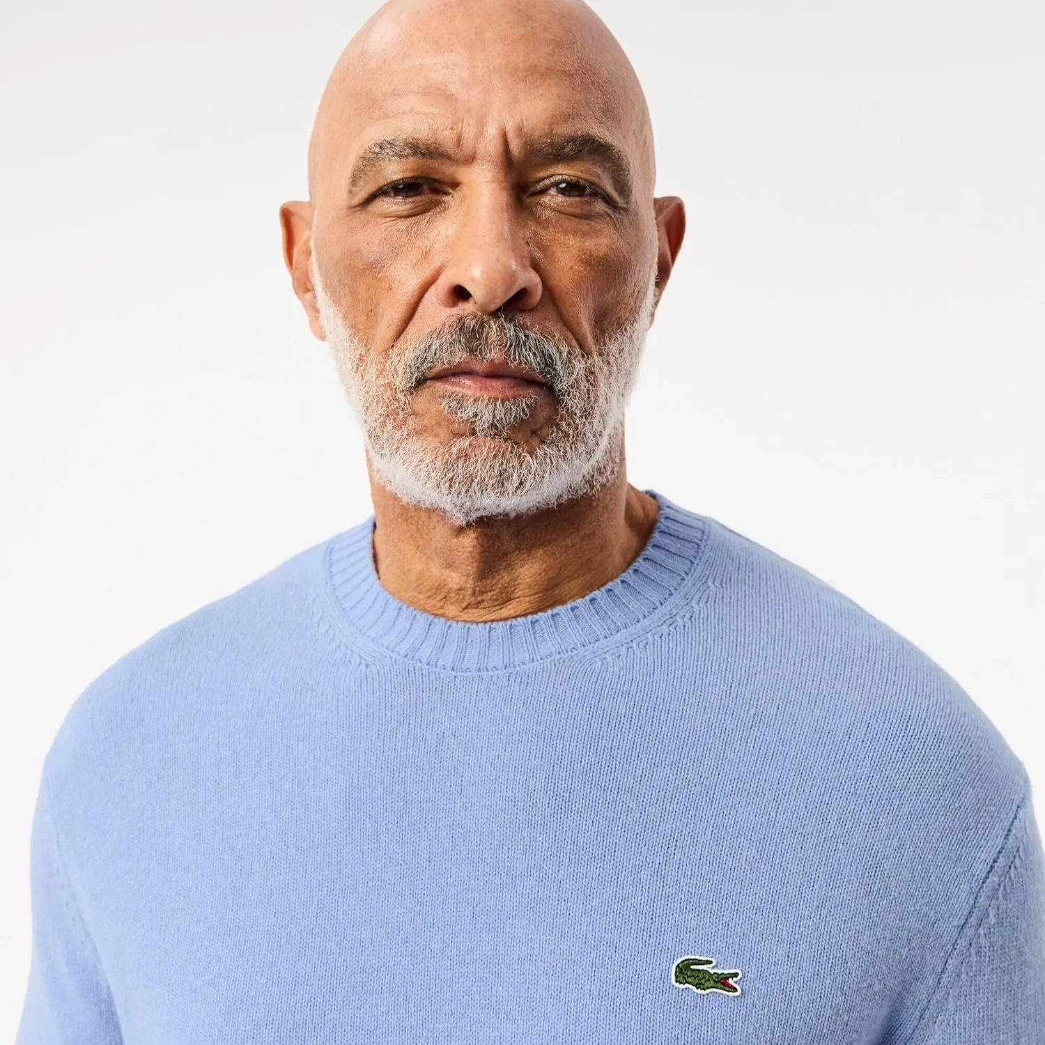Lacoste Men's Carded Wool Crew Neck Sweater
