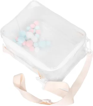 Large Capacity Doll Storage Bag PVC Material Crossbody/Shoulder Bag for Dolls