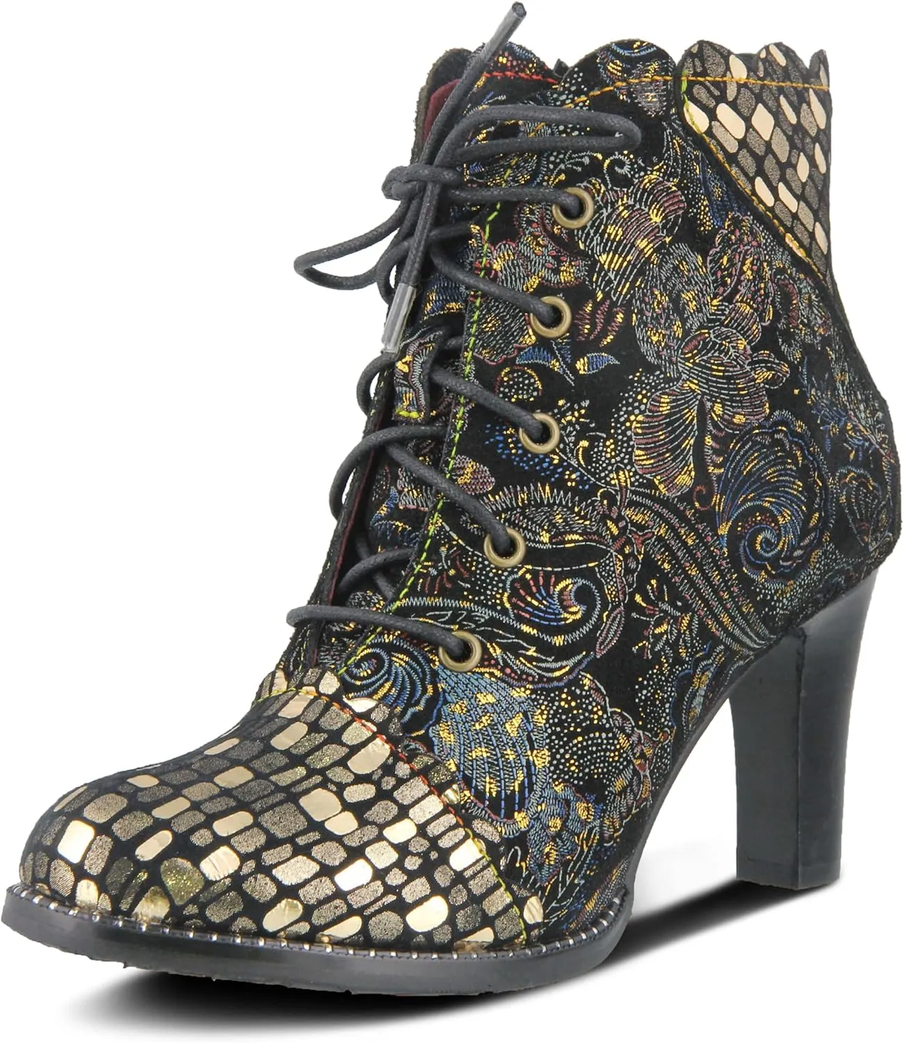 L'Artiste Spring Step Women's Glitterail Bootie