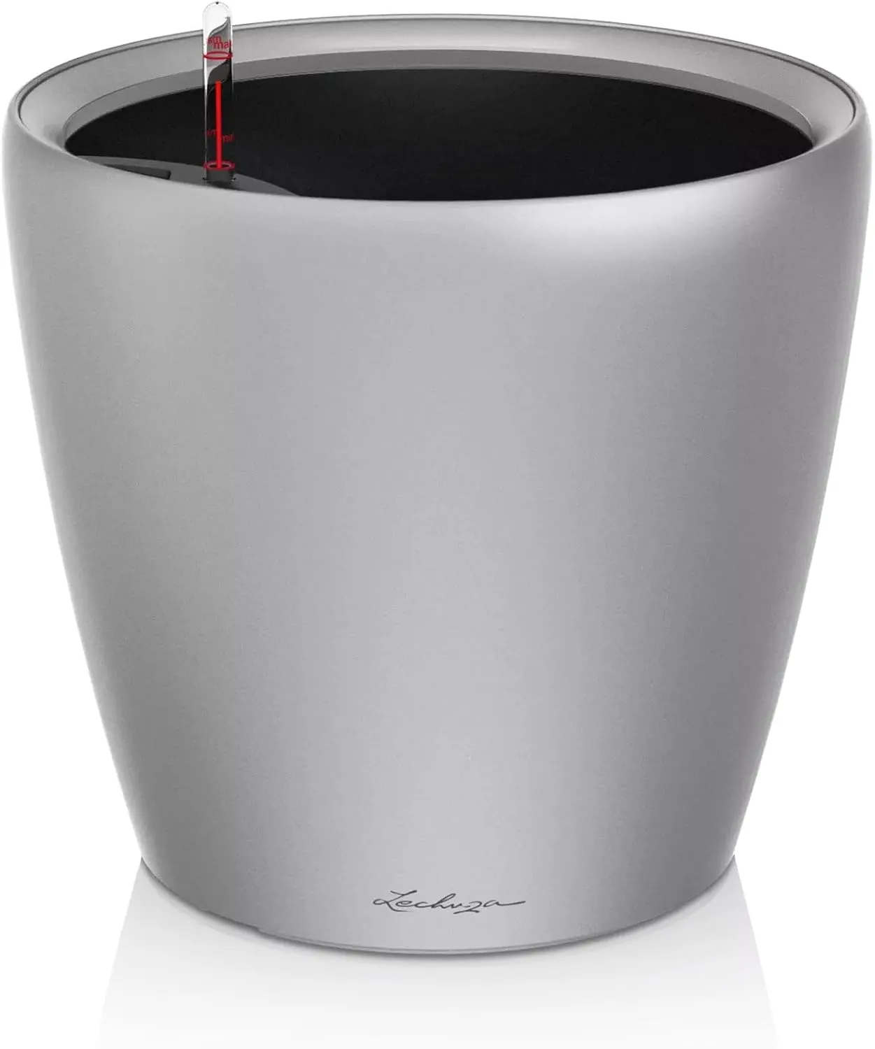 Lechuza Classico Premium LS 50 Silver Metallic 16108