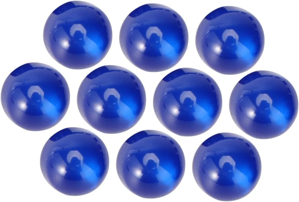 LIFKOME DIY Craft Kit 10pcs Round Bead Buckle Imitation Jade Buttons Pearl Buttons for Shirts Bag Making and