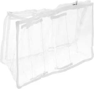 LIFKOME Portable Beach Bag Liner Compartments Large Storage Bag for Swimwear Towels