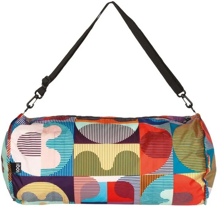 LOQI Metallic Weekender Reversible Bag