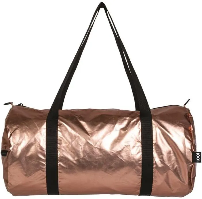 LOQI Metallic Weekender Reversible Bag