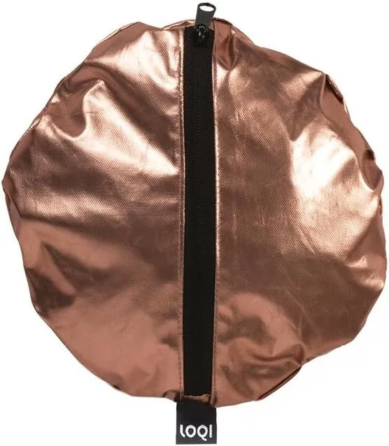 LOQI Metallic Weekender Reversible Bag