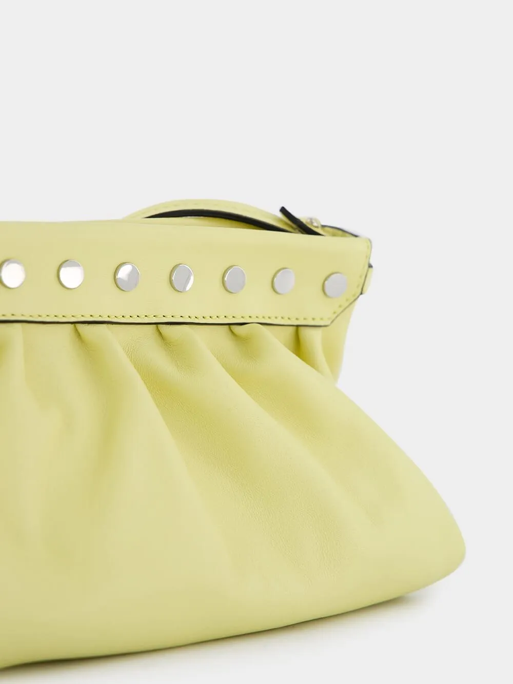 Luz Leather Clutch Bag