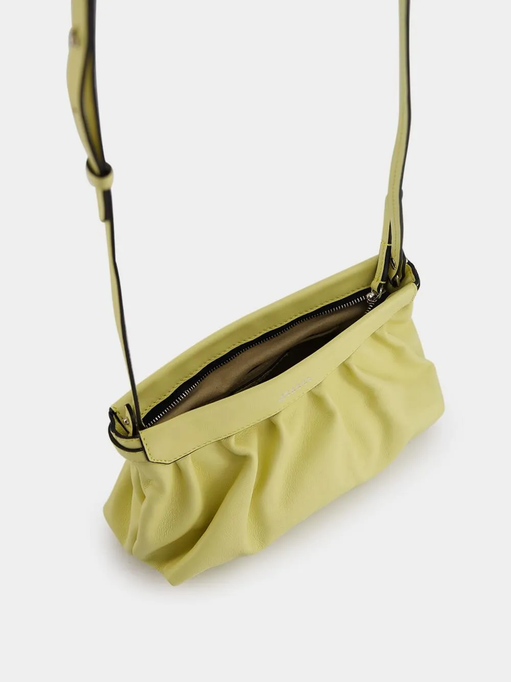 Luz Leather Clutch Bag