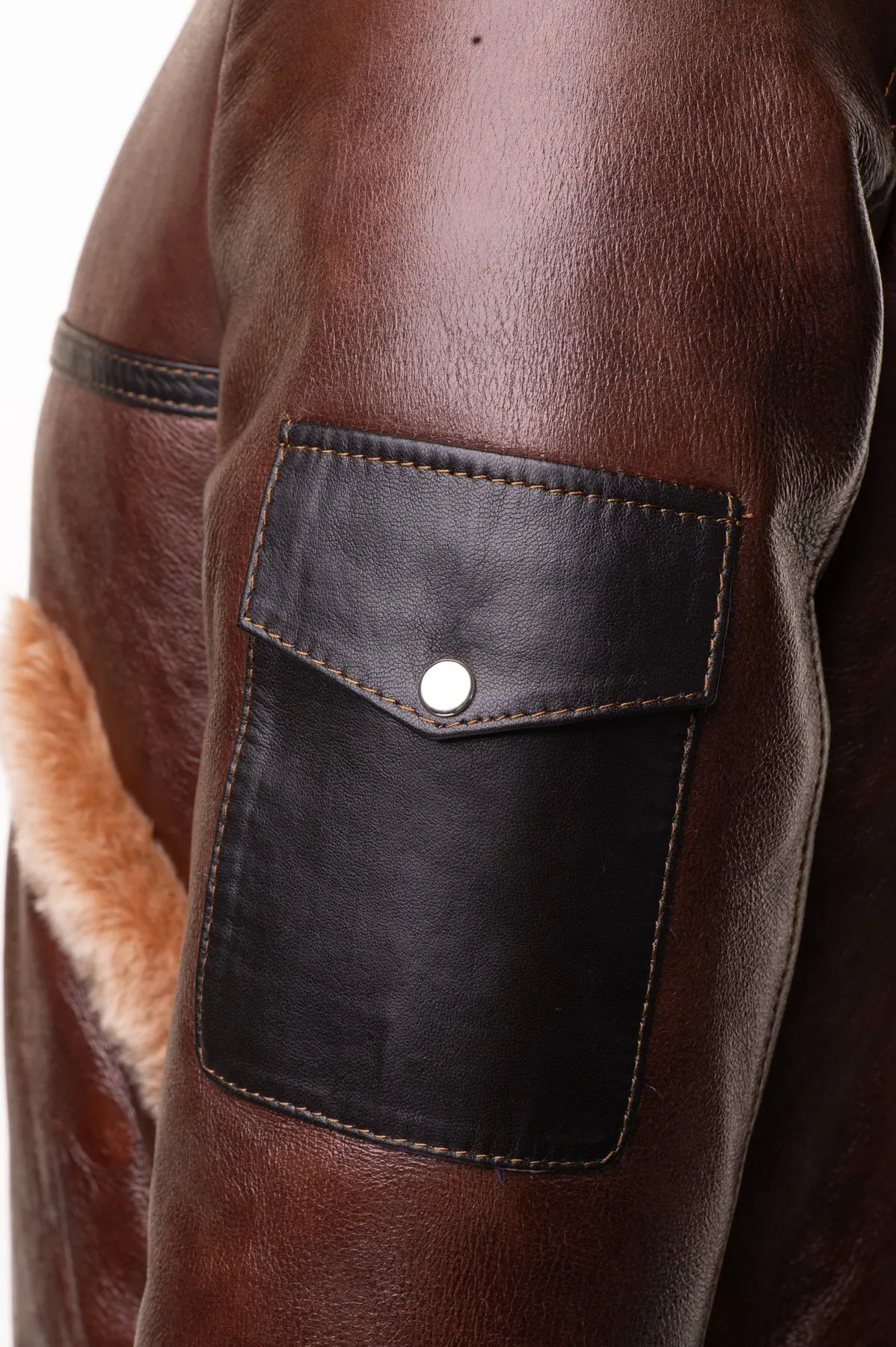 MA1 Flight Brown Aviator Jacket