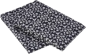 Marimekko - Pillowcase Set, Cotton Percale Bedding, Smooth & Cool Home Decor (Pikkuinen Unikko Black, Standard)