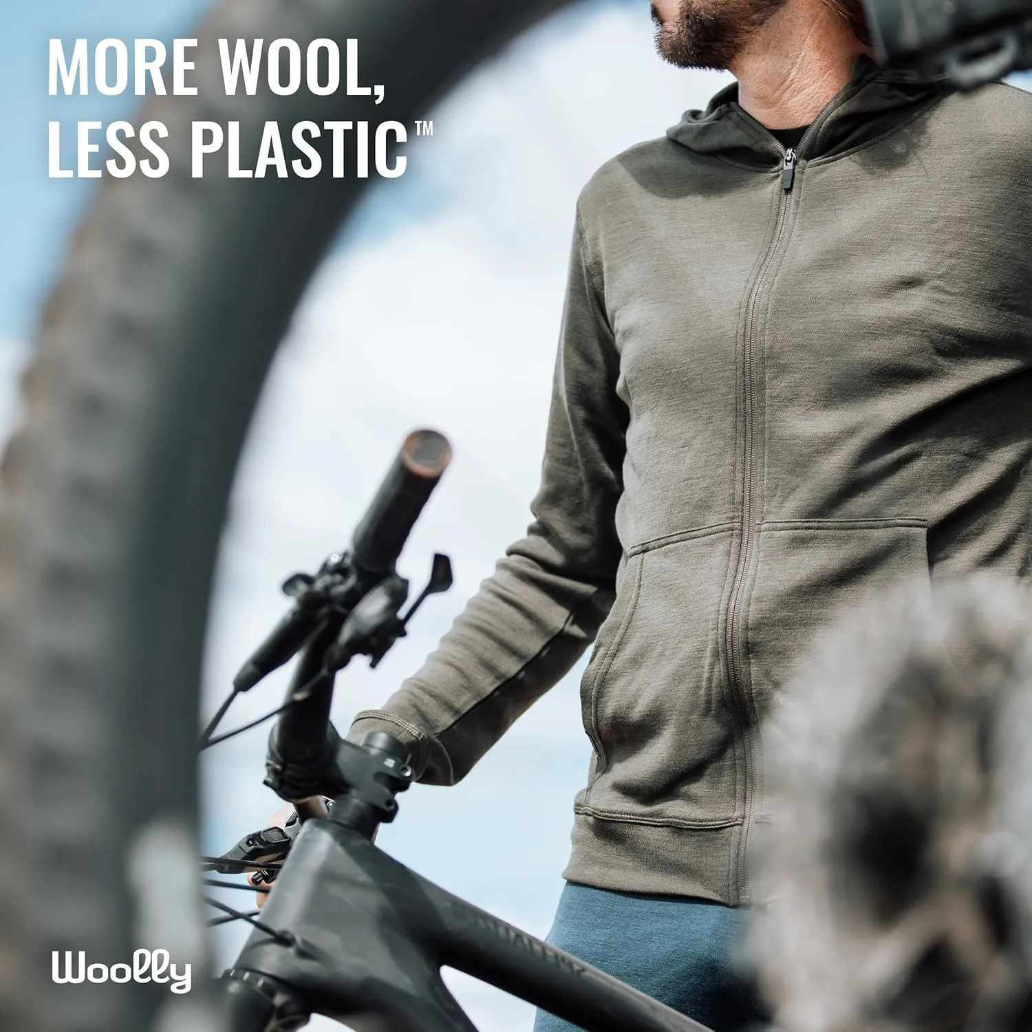 Men's Merino Pro-Knit Hoodie By Woolly | RWS Certified | Warm, Soft, Seattle Designed