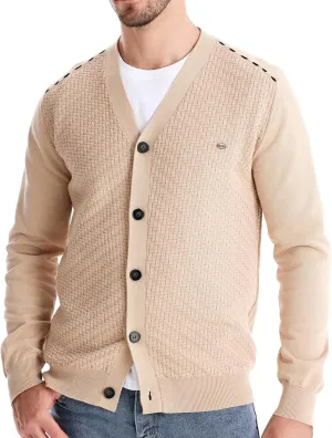 Mens Shawl Collar Cardigan Sweaters Knit Textured Sweater Button Down Long Sleeve Winter Casual Cardigans