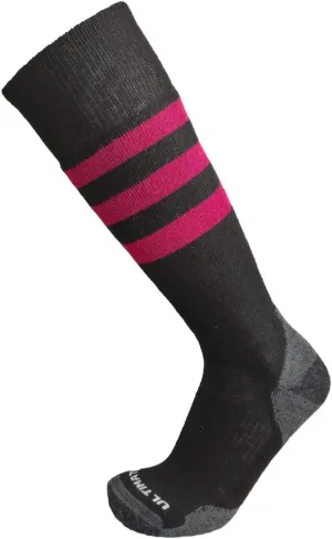 Merino Wool Snowboard Socks for Women - Girls Warm Ski Socks with Cushioning SupportStretch - Midweight
