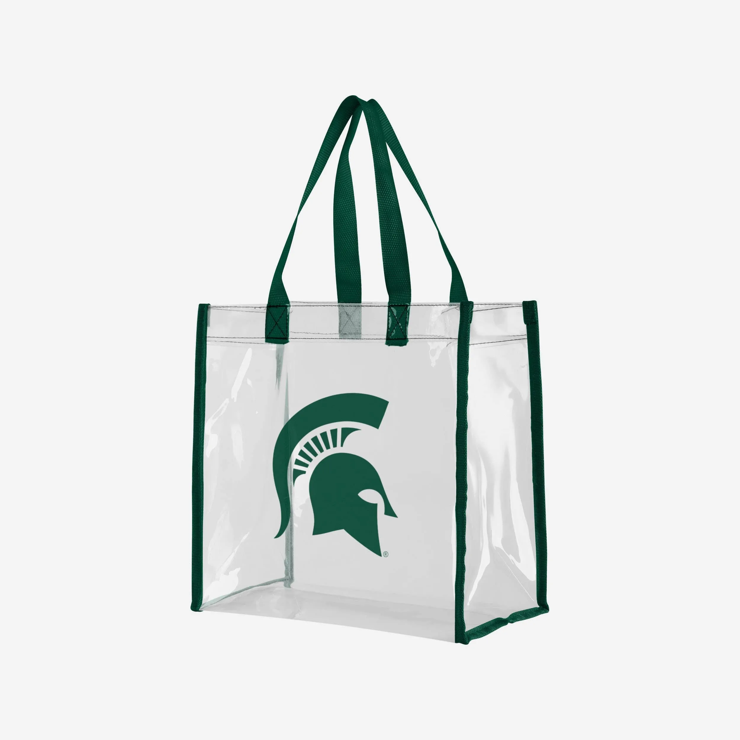 Michigan State Spartans Clear Reusable Bag