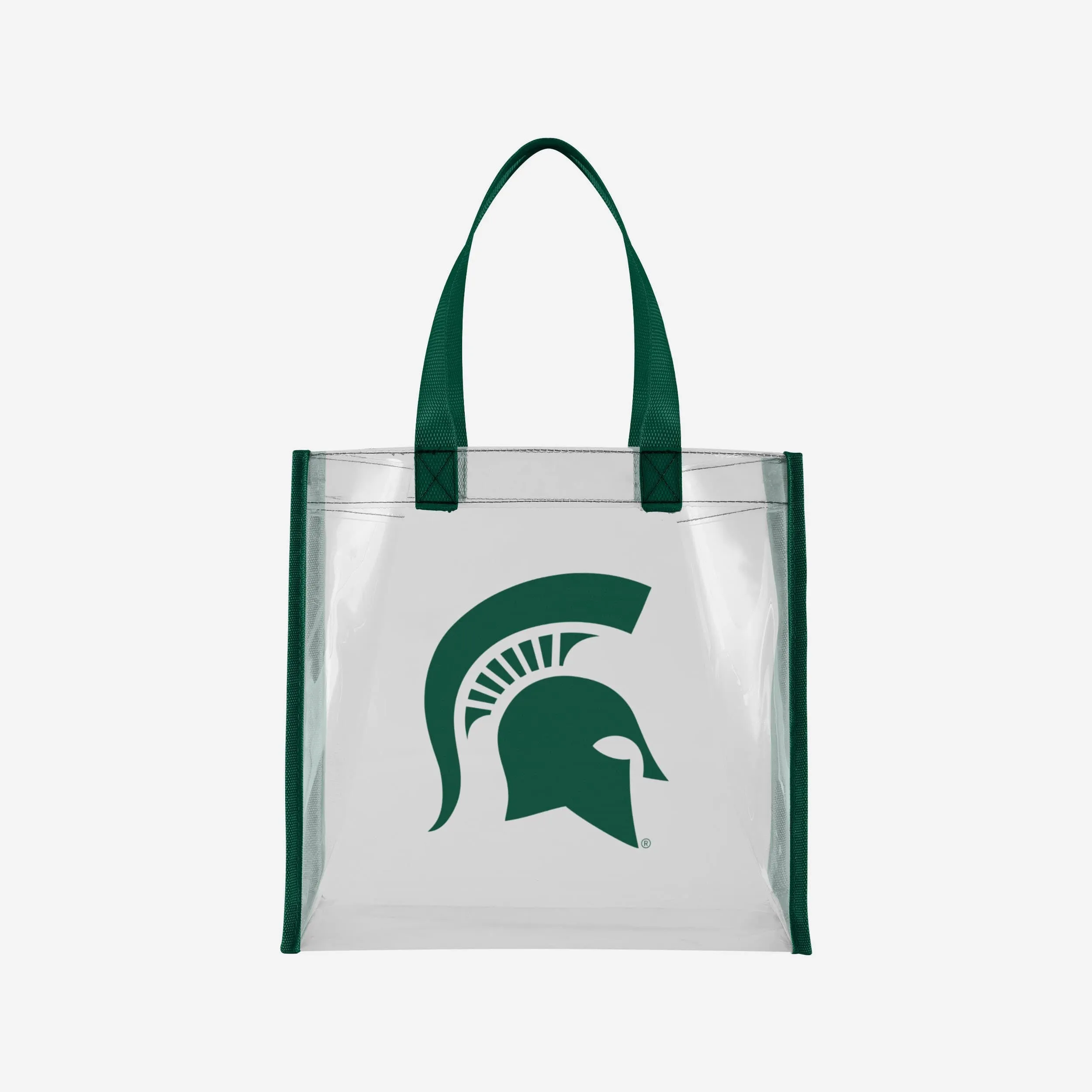 Michigan State Spartans Clear Reusable Bag