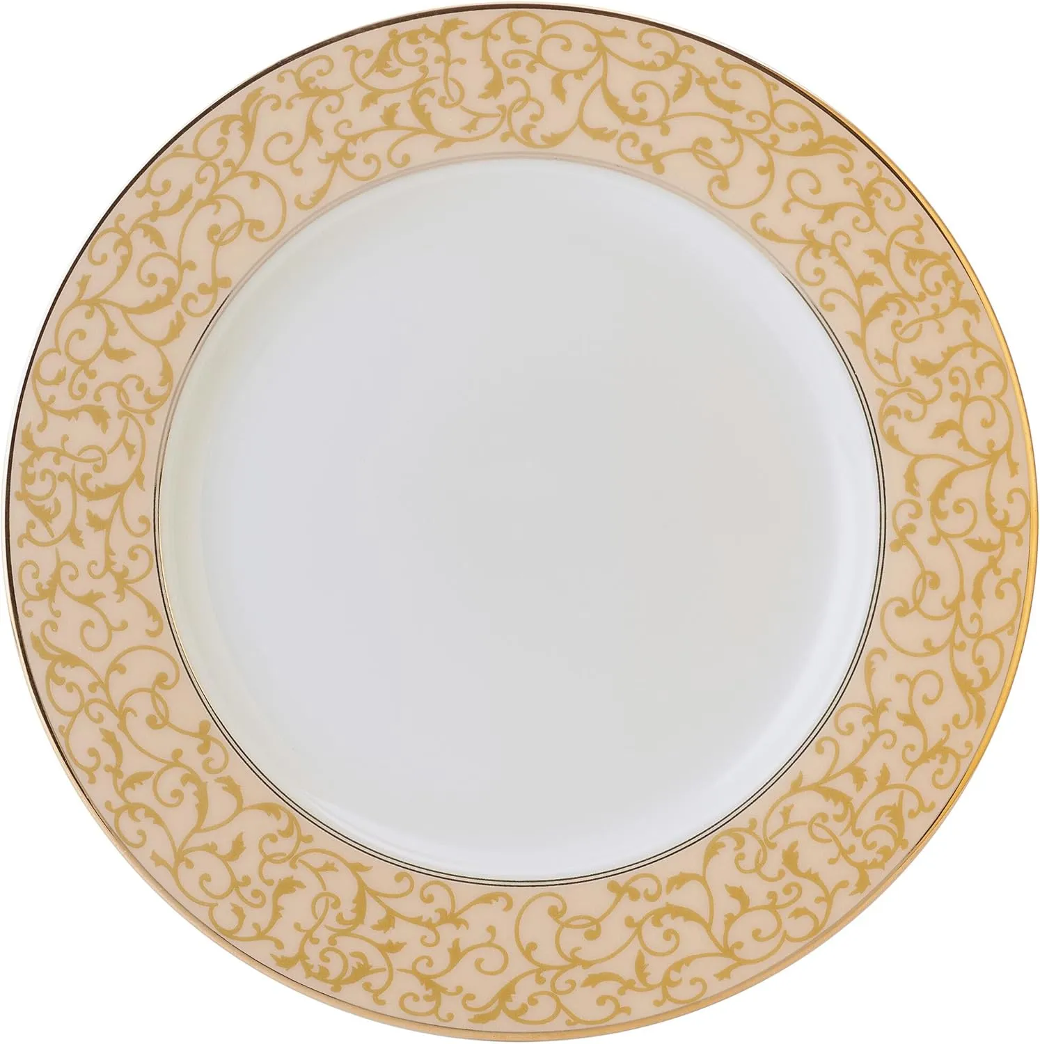 Mikasa Parchment Gold 40 Piece Dinnerware Set, Service for 8