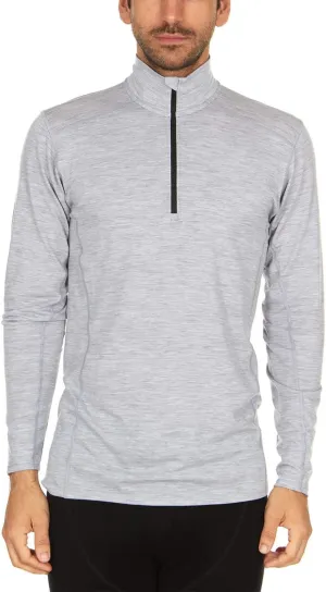 Minus33 Merino Wool Woolverino Micro 1/4 Zip Men's Mock Neck - 84% Merino Wool, 12% Nylon, 4% Spandex