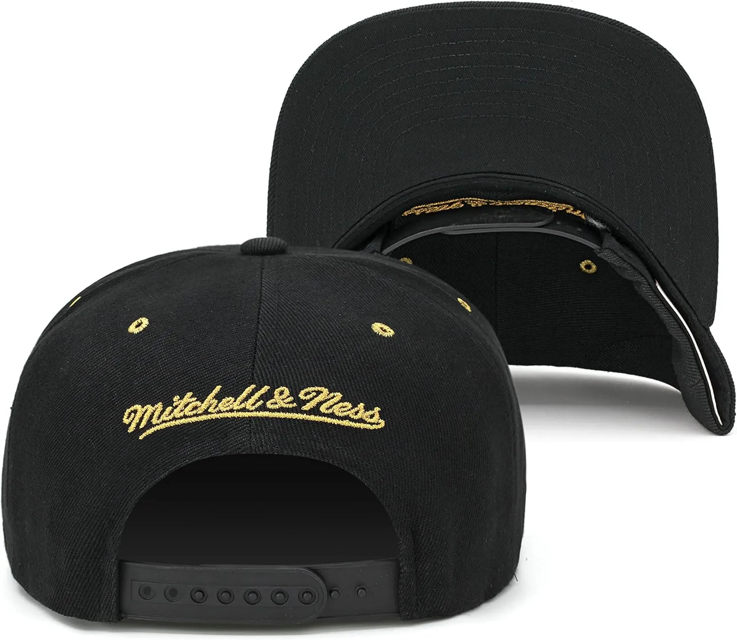Mitchell & Ness Brooklyn Nets Snapback Hat Adjustable Cap