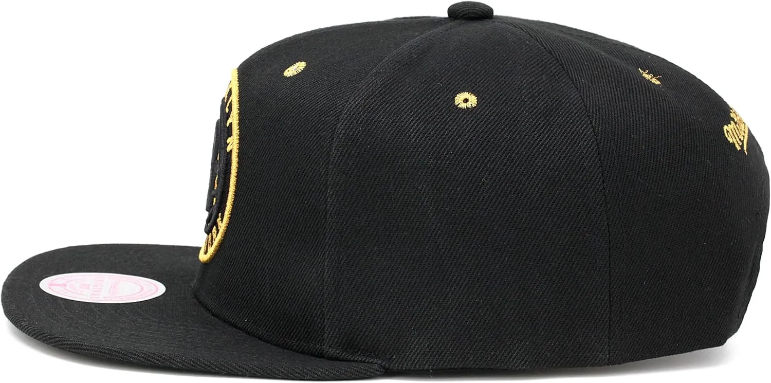 Mitchell & Ness Brooklyn Nets Snapback Hat Adjustable Cap