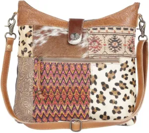 Myra Bag Peruvian Brown Shoulder Bag S-4415