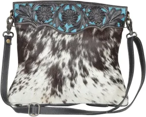 Myra Bag Snow Capped Hand-Tooled Bag S-4367