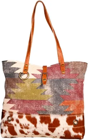 Myra Bag Spring Tote Multi Aztec