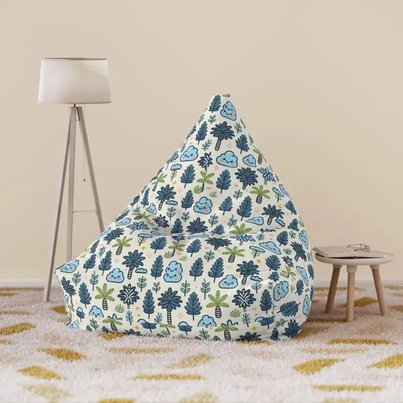 Nature Pattern Bean Bags Cover with Sewn in Case