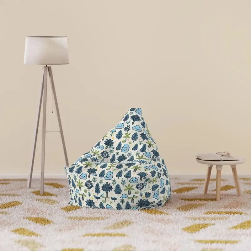 Nature Pattern Bean Bags Cover with Sewn in Case