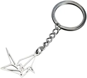 New 2026 Silver Color Stainless Steel Animal Keychain Moth Lizard Horse Pendant Car Keyrings Bags Purse Decoration Accessories Jewelry Fashion Accessories Creative Gift