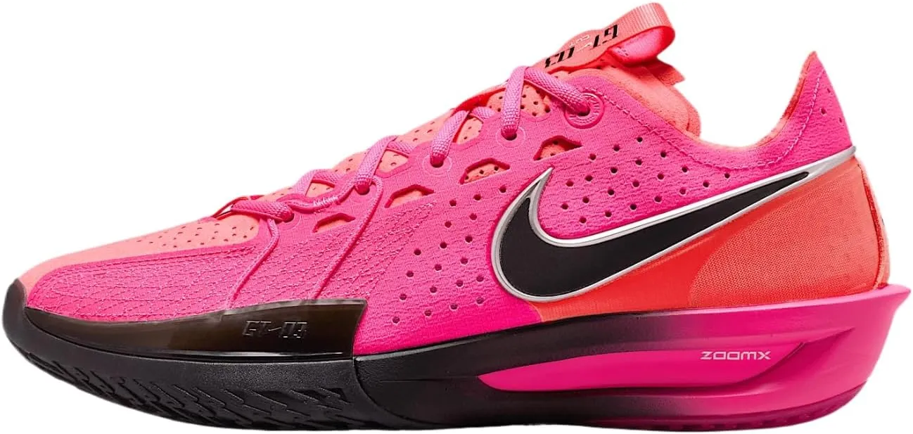 Nike G.T. Cut 3 Basketball Shoes (DV2913-600, Hyper Pink/Metallic Silver/Pink Foam/Black)