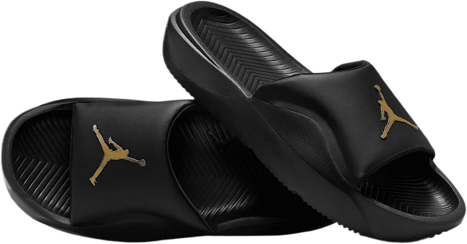 Nike Jordan Franchise Slides (HF3263-007, Black/Metallic Gold)