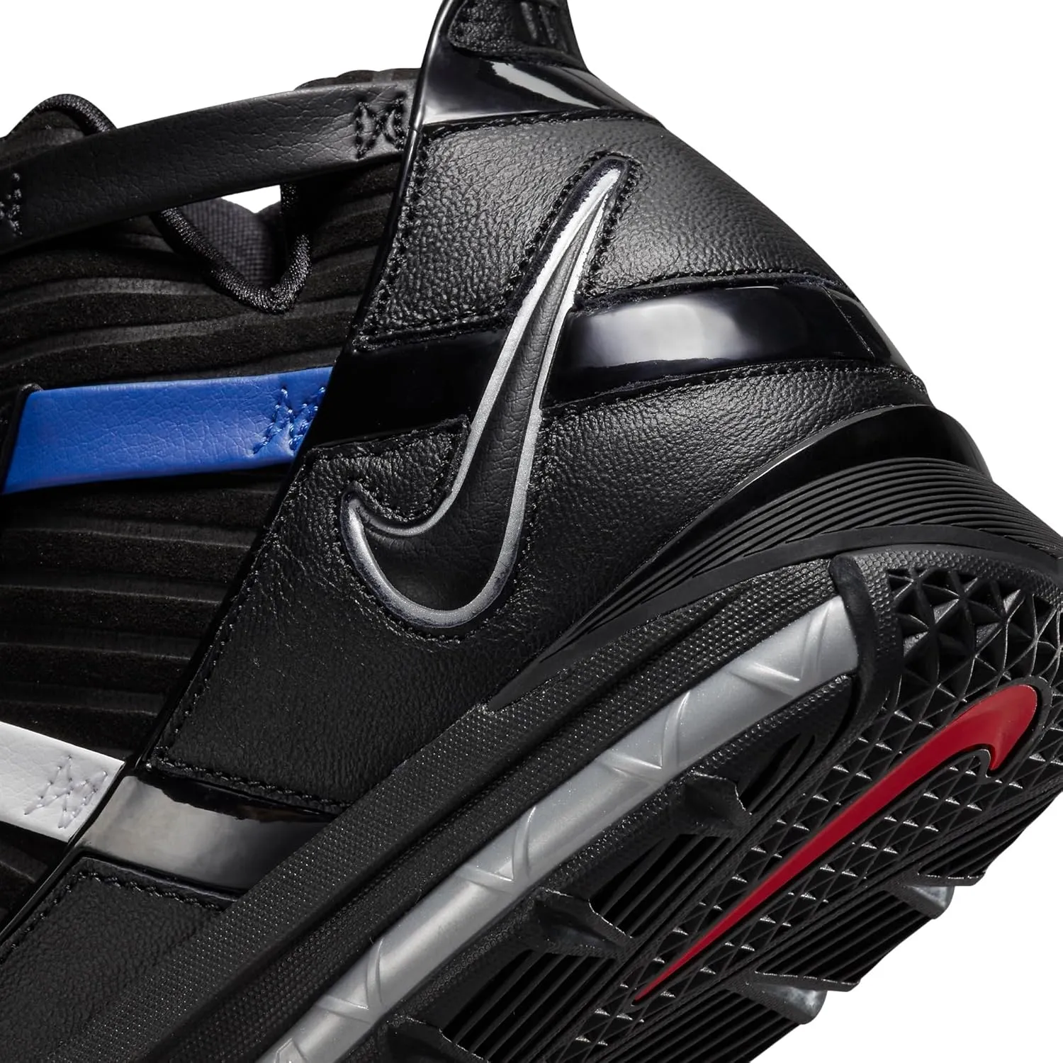 Nike Men's Zoom Lebron III QS Black/Metallic Silver (DO9354 001)