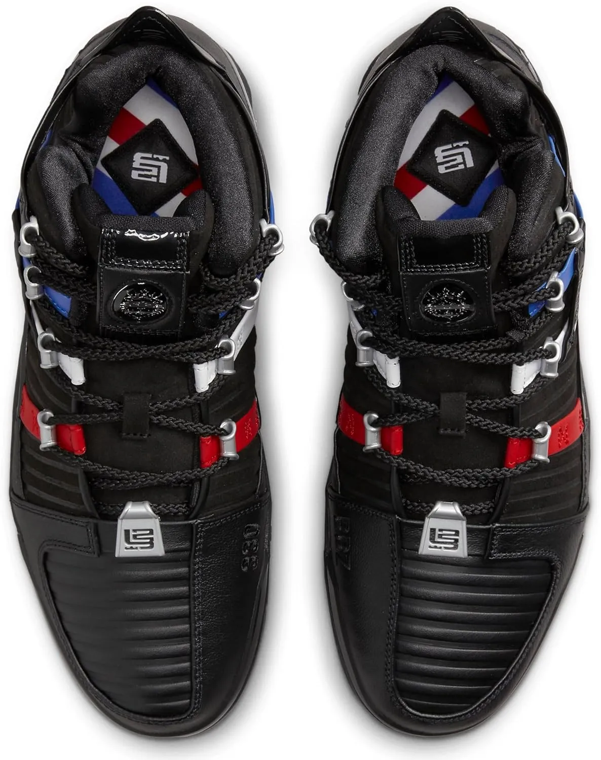 Nike Men's Zoom Lebron III QS Black/Metallic Silver (DO9354 001)