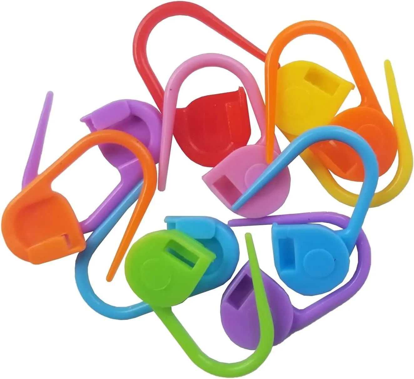 Patons Kroy Socks FX Yarn 2-Pack Bundle with Bella's Crafts Stitch Markers (Deep Sea Colors)
