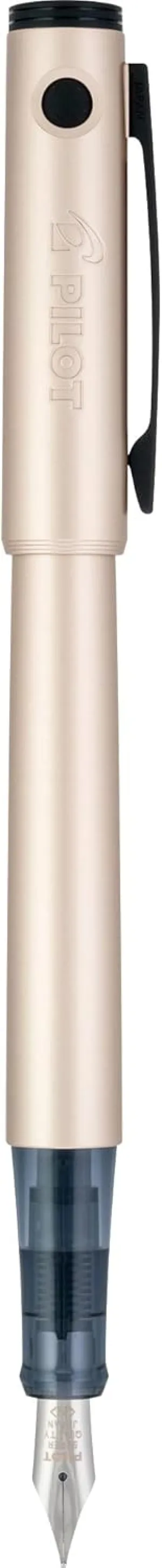 PILOT Explorer Lightweight Fountain Pen in Gift Box; Gold Barrel, Medium Nib (16916)