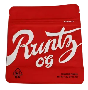 Runtz OG Smell Proof Gram Bag 10pk