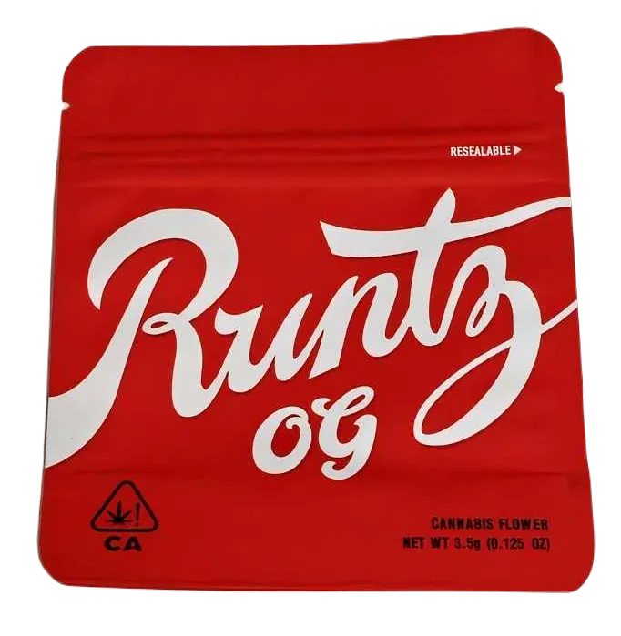 Runtz OG Smell Proof Gram Bag 10pk