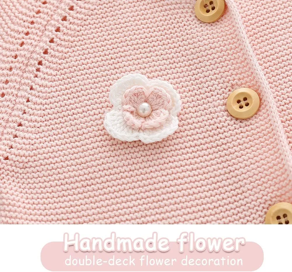 Simplee kids Baby Girls' Fall Winter Cardigan Sweaters Coats Outfits for Toddlers