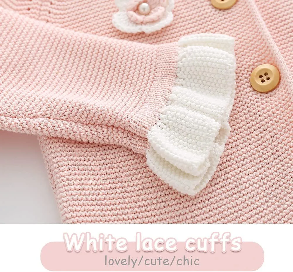 Simplee kids Baby Girls' Fall Winter Cardigan Sweaters Coats Outfits for Toddlers