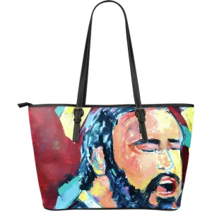 Singing man Large Tote Bag