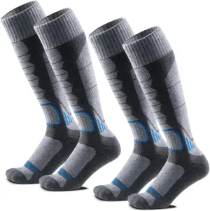 Ski Sock Merino Wool Ski Socks Mens Womens Skiing & Snowboarding Socks, Over The Calf