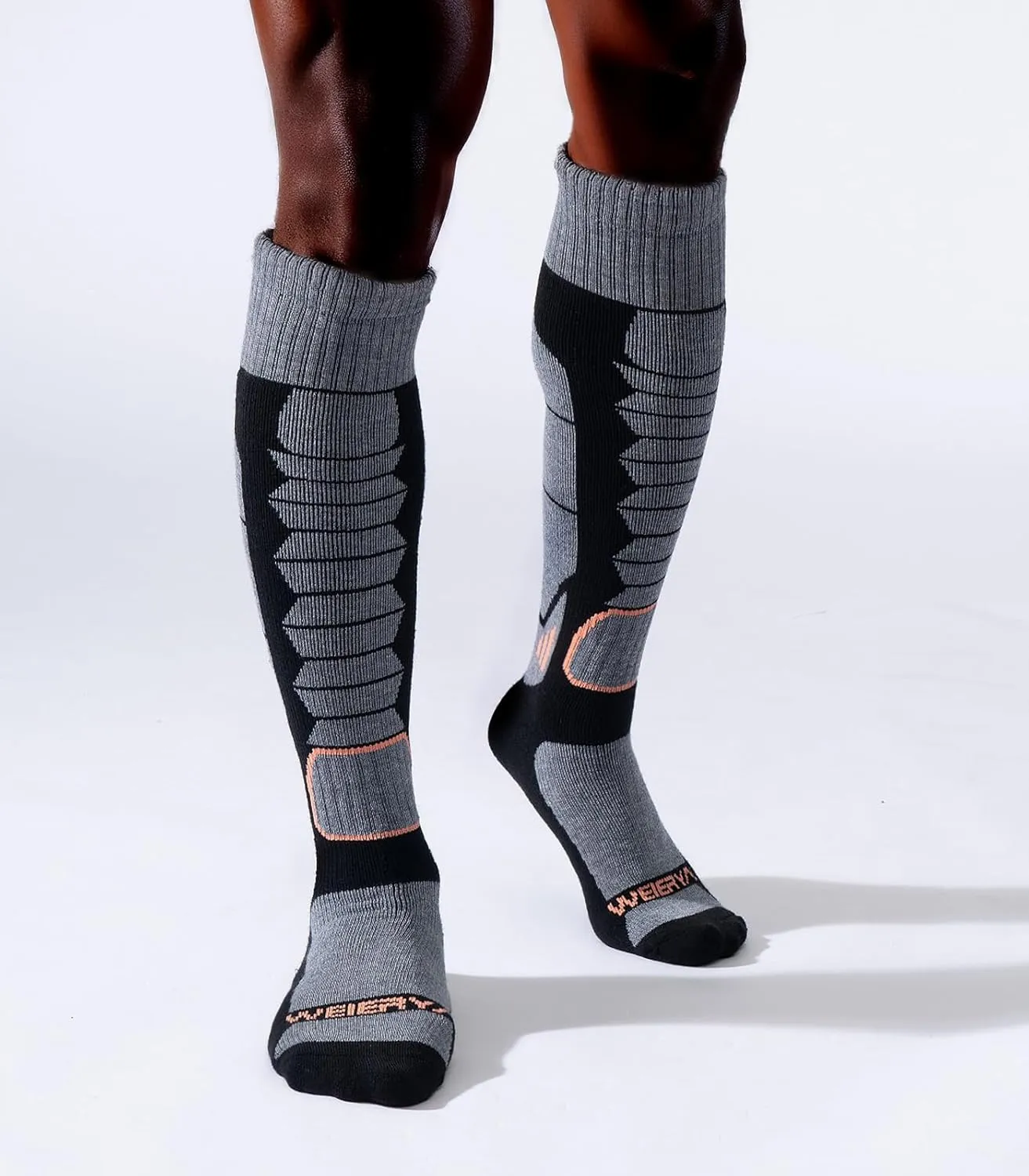 Ski Sock Merino Wool Ski Socks Mens Womens Skiing & Snowboarding Socks, Over The Calf