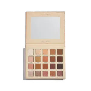 Spectrum Eyeshadow Palette - 20 Neutral Eyeshadow Shades in Matte, Shimmer and Metalic Finishes - Highly Pigmented Vegan Eye Makeup Palette - Clean Beauty Products