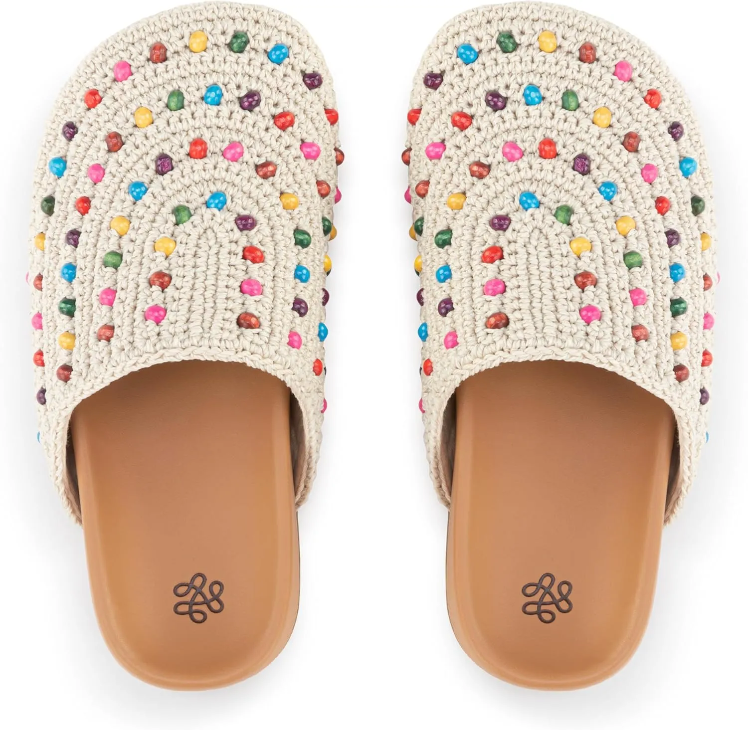 The Sak Bolinas Clog for Kids in Crochet and Leather, Slip On Entry