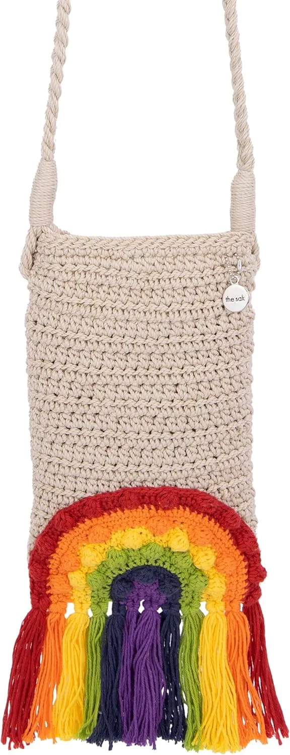 The Sak Josie Mini Crossbody in Crochet with Adjustable Strap